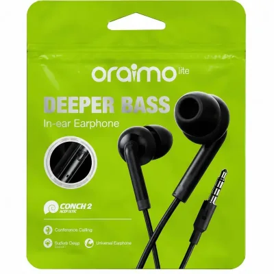 Oraimo Original Premium Sound Quality Earphone with Mic